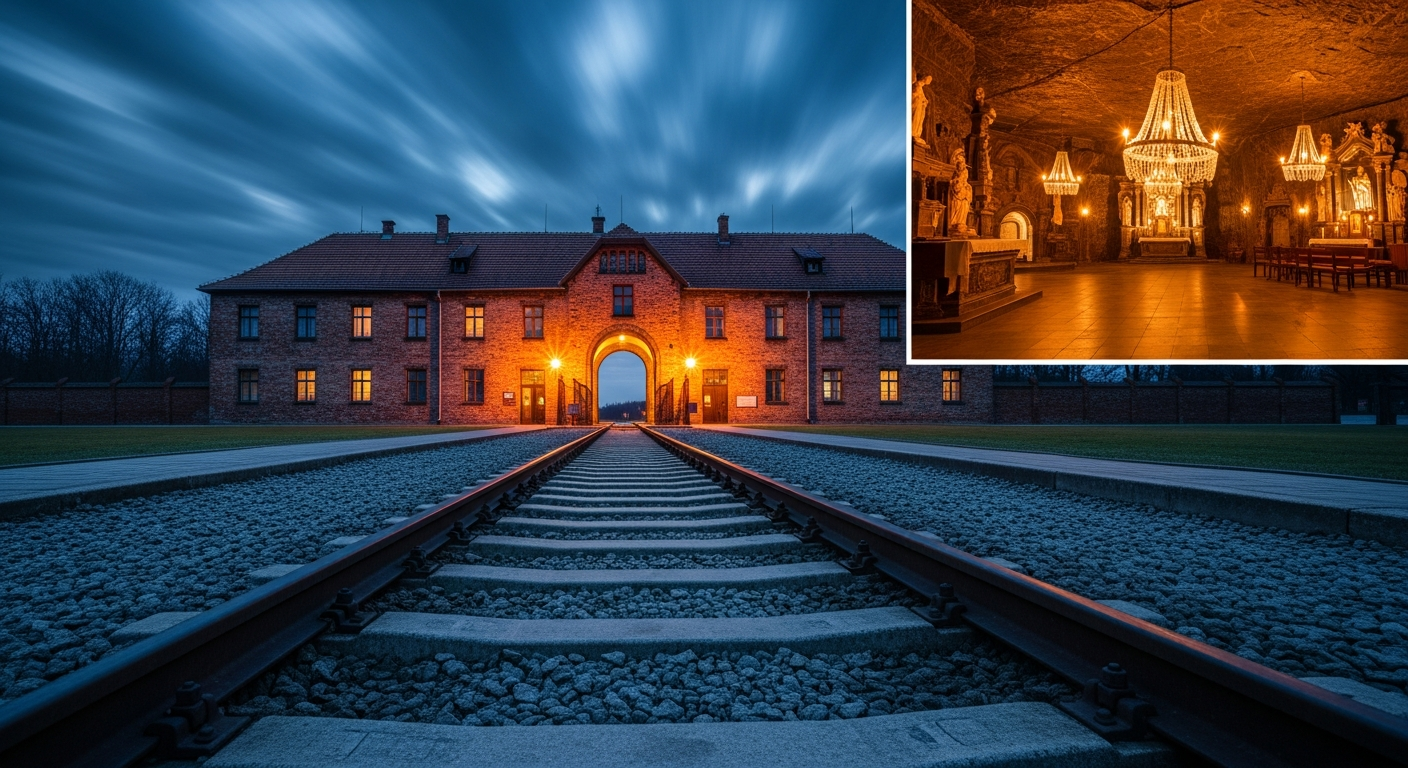 Auschwitz & Wieliczka Salt Mine Combo Tours